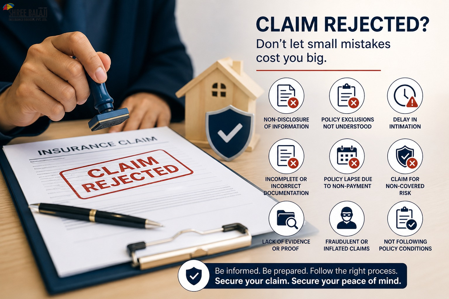 Common Reasons Claims Get Rejected & How to Avoid Them
